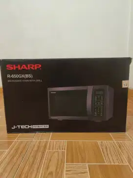 Sharp Microwave R650 Gx (bekas dengan box)