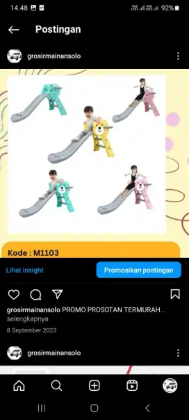 Prosotan anak baru