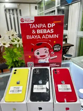 KREDIT IPHONE 11 SECOND 128GB, 256GB TANPA DP
