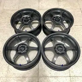 5Zigen RSX-6 Ring 17 4x100 4x114 Velg Ori Original Japan Jepang R17