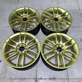 5Zigen MK6 Ring 17 4x100 4x114 Velg Ori Original Japan Jepang JDM R17