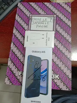 Samsung A15 8/256+adaptor new resmi diJapanese Phone