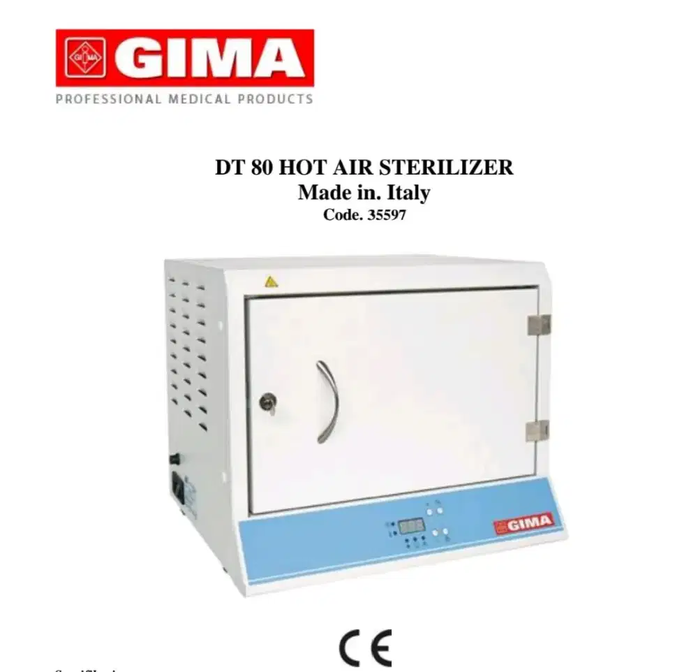 Dijual Sterilisator Kering Cap. 80 Lt harga Rp. 35 jt nego