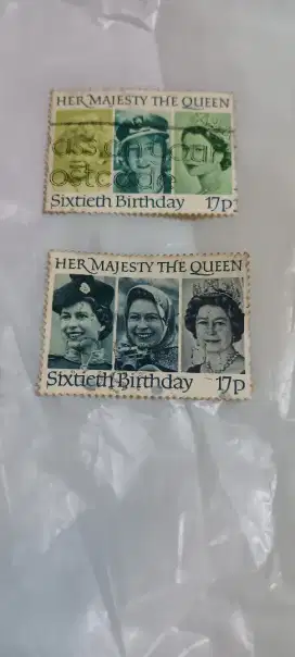 Perangko Koleksi Ratu Elizabeth