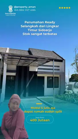 Perumahan Ready TERSTRATEGIS 500 JUTAAN SAJA