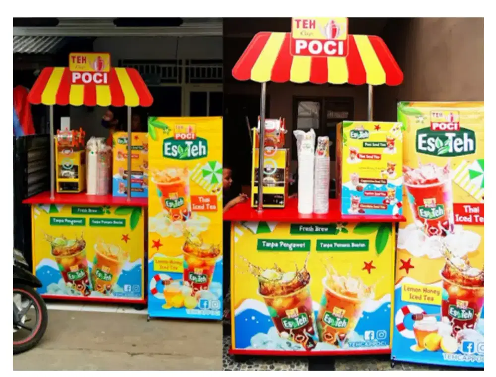 Dibutuhkan karyawan untuk jaga stand teh poci+ekspedisi anteraja