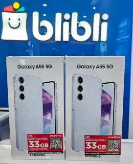 PROMO SAMSUNG GALAXY A55 FREE VOUCHER 500 RIBU GARANSI RESMI 1 TAHUN