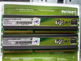 memori ram ddr3 4GB kit pc12800/1600 dual channel