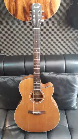 Gitar akustik elektrik cowboy GWC-235 NS sudah seting (SIAP PAKAI)