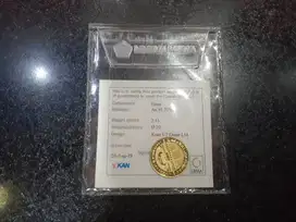 1/2 Dinar antam 22 karat