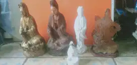 Cocok.utk koleksi se paket patung Dewi Kwan IM lawas kond bgs murah sj
