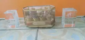 Se paket hiasan lemari pajang mdl lawas kond unik skl cpt dpt murah sj