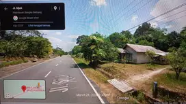 Jual cepat BU, tanah 1091 m di Sijuk dekat Mesjid