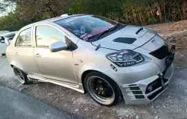 Toyota vios silver metalik ,2012,mesin ok,bodykit, siap pakai, di dps