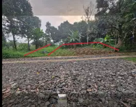 Tanah kavling murah hook dijual 134m