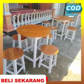 SET MEJA Cafe MinimalisI - CUSTOM OK