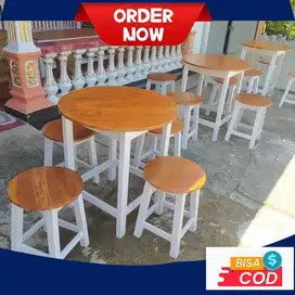 MEJA MAKAN CAFE MINIMALIS