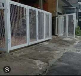 pagar plat espanda