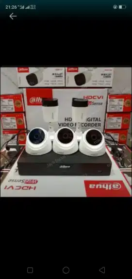 Toko online kamera cctv hioook dahua hikvision siap pasang