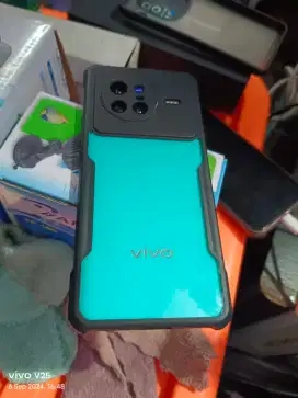 Vivo X80 12/256gb Biru Garansi masih jalan COD bandung mulus fullset
