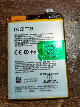 Baterai untuk Realme 8 pro (BLP837)