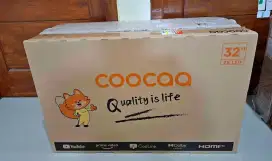 Coocaa smart tv plus 32 inch baru