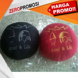 Bantal Bulat Promosi Perusahaan - Bank Souvenir