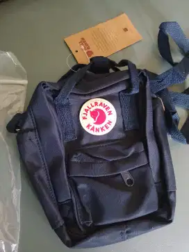 Tas Fjallraven kanken warna biru tua