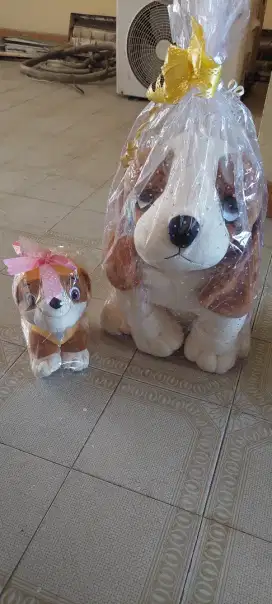 Boneka anjing baru