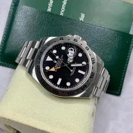 Rolex explorer 2 black dial gmt fullset 2014