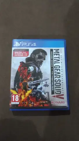 Kaset ps4 metal gear solid v the definitive experience