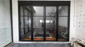 Pintu lipat alumunium murah