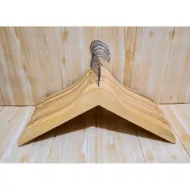 Hanger Kayu Anak Natural