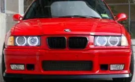 Angel eyes BMW E36,E38,E39,E46 (lampu jauh) ukuran 131 mm warna putih.