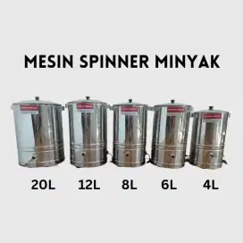 Mesin Peniris Minyak (Spiner) 12L