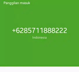 Nomor cantik indosat rapih