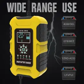 Charger Baterai Aki Mobil Automatic Detection 180AH 12/24V