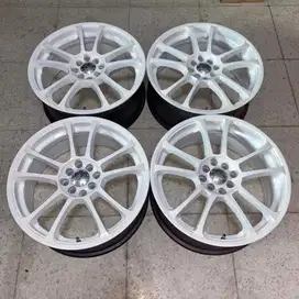 5zigen M-05 Ring 18 4x100 4x114 Velg Ori Original Japan Jepang JDM R18
