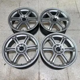 5zigen Fighter R18 4x100 4x114 Velg Ori Japan Original Jepang JDM R18