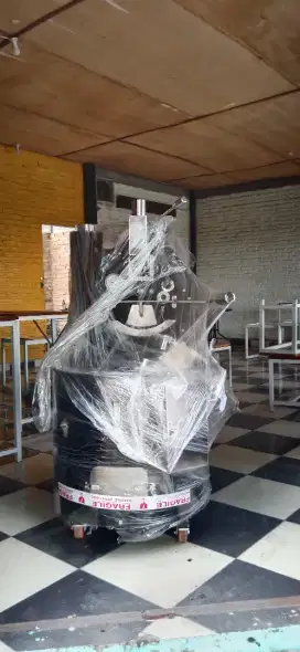Mesin Roaster Kopi mesin panggang kopi Otomatis RHCRG-5 SILVER
