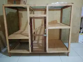 KANDANG KUCING KAYU