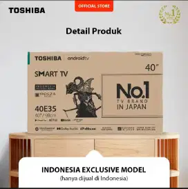 TOSHIBA TV ANDROID 40 INCHI