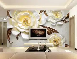Jual gorden hordeng gordyn tirai jendela wallpaper dinding 3d custom