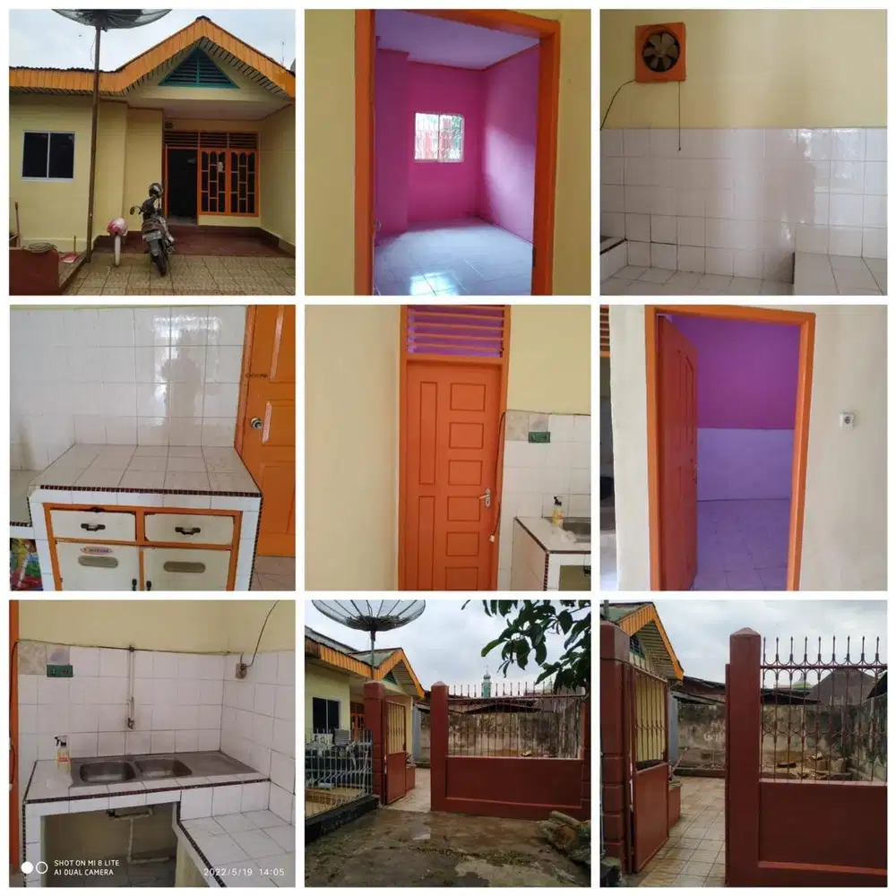 Dijual rumah dekat pusat kota pekanbaru 300jt nego