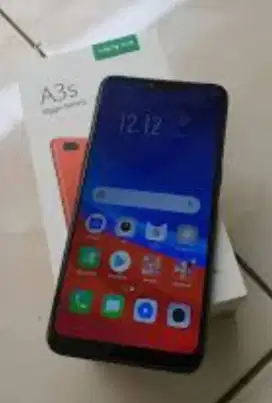 Murah hp oppo A3s 4/64 lkp mulus normal, bs kredit