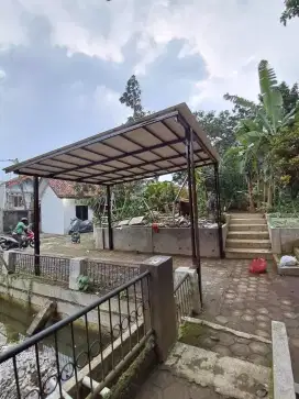 Jasa pasang Kanopi Canopi Carport Baja Ringan Atap Alderon Dll