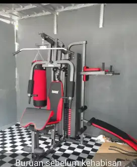 Alat fitnes home gym 3 sisi