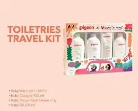 Pigeon TOILETRIES TRAVEL KIT baru termurah  stok terbatas