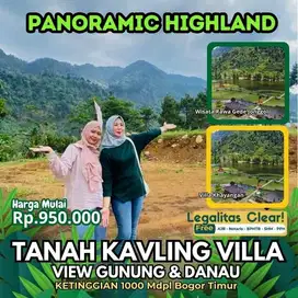Jual Tanah Murah View Mewah Udara Sejuk 1000 Mdpl