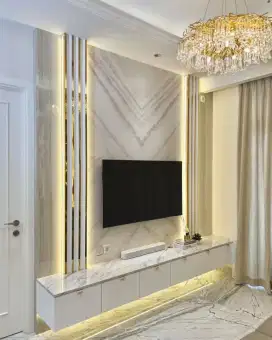 Backdrop tv & furniture interior design